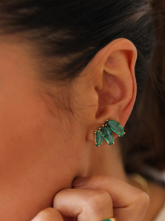 Trapiche Earrings