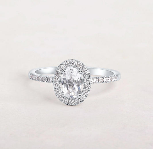 Oval Diamond Ring